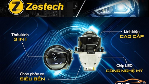 Đèn Bi LED Zestech A5 – Công nghệ chiếu sáng tương lai, giá tốt nhất thị trường